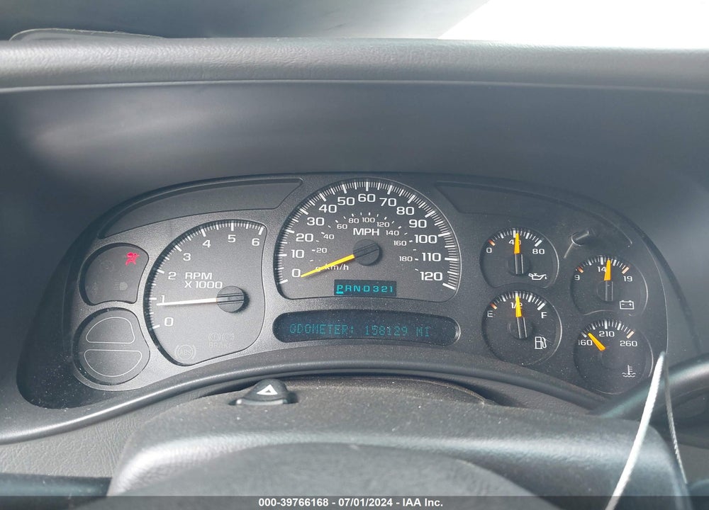 2005 CHEVROLET TAHOE Z71 VIN: 1GNEK13T55R178427