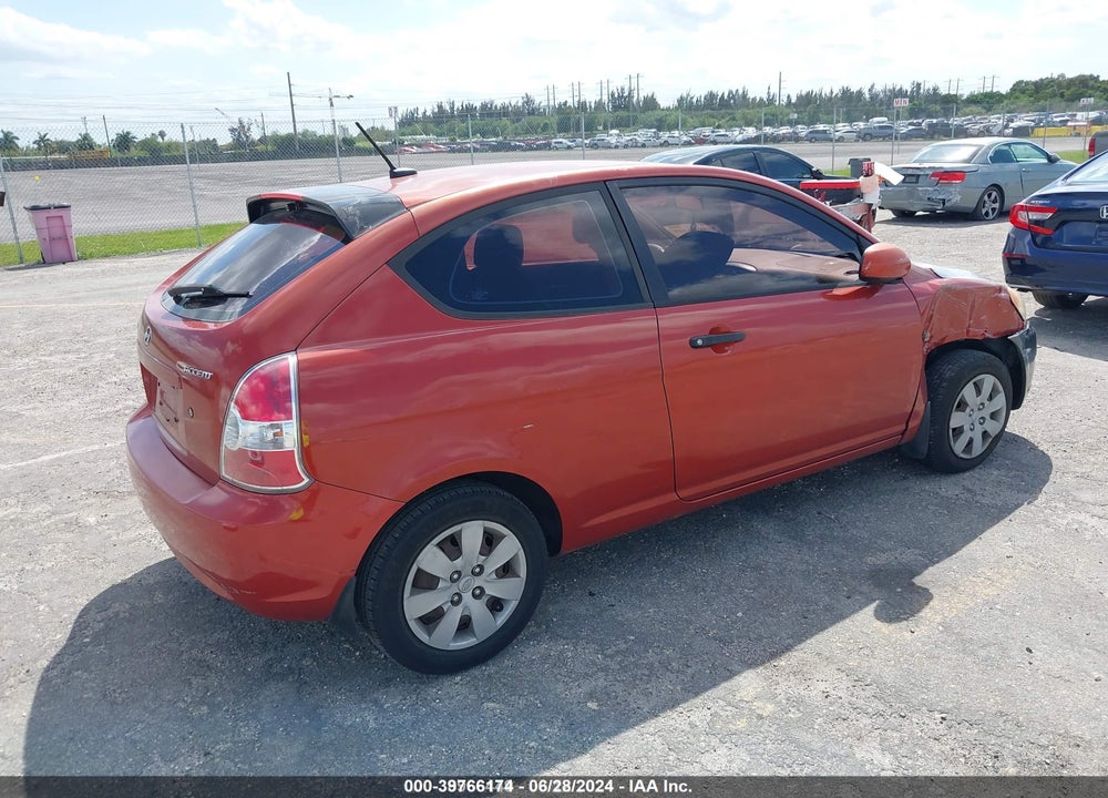 2010 HYUNDAI ACCENT GS VIN: KMHCM3ACXAU151106