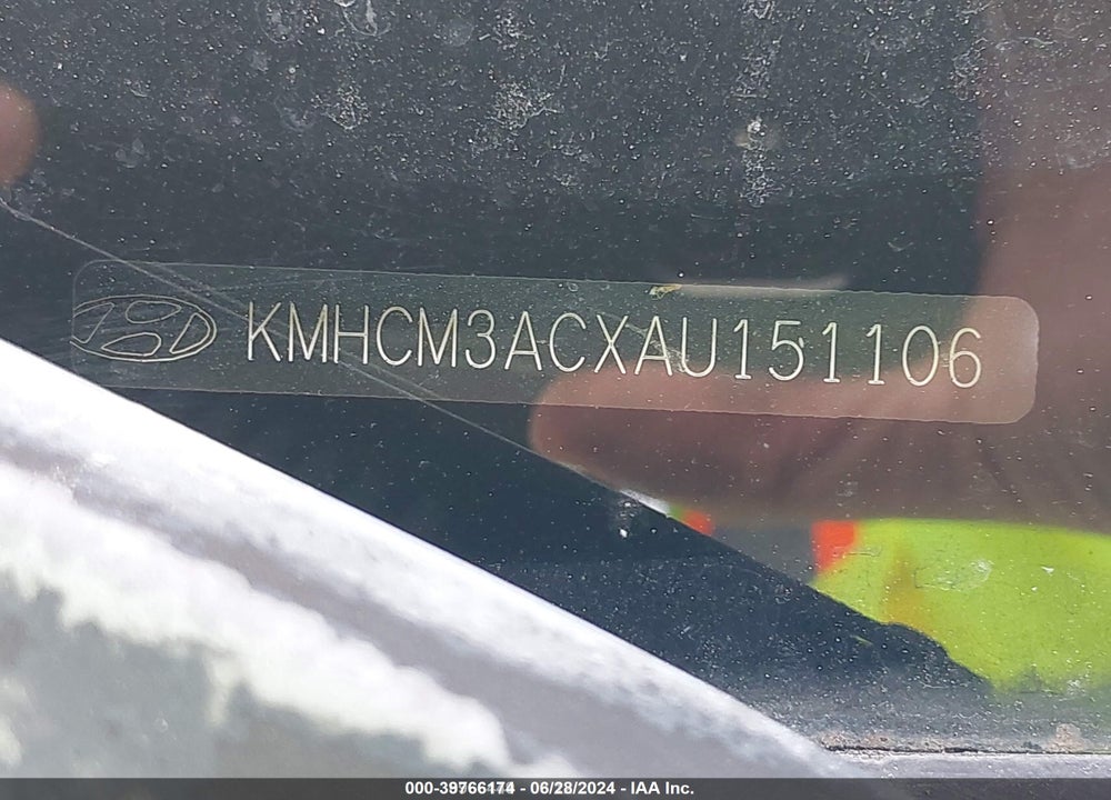 2010 HYUNDAI ACCENT GS VIN: KMHCM3ACXAU151106