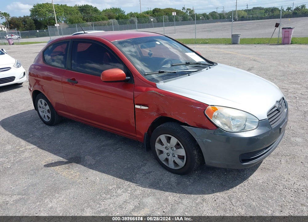 2010 HYUNDAI ACCENT GS VIN: KMHCM3ACXAU151106