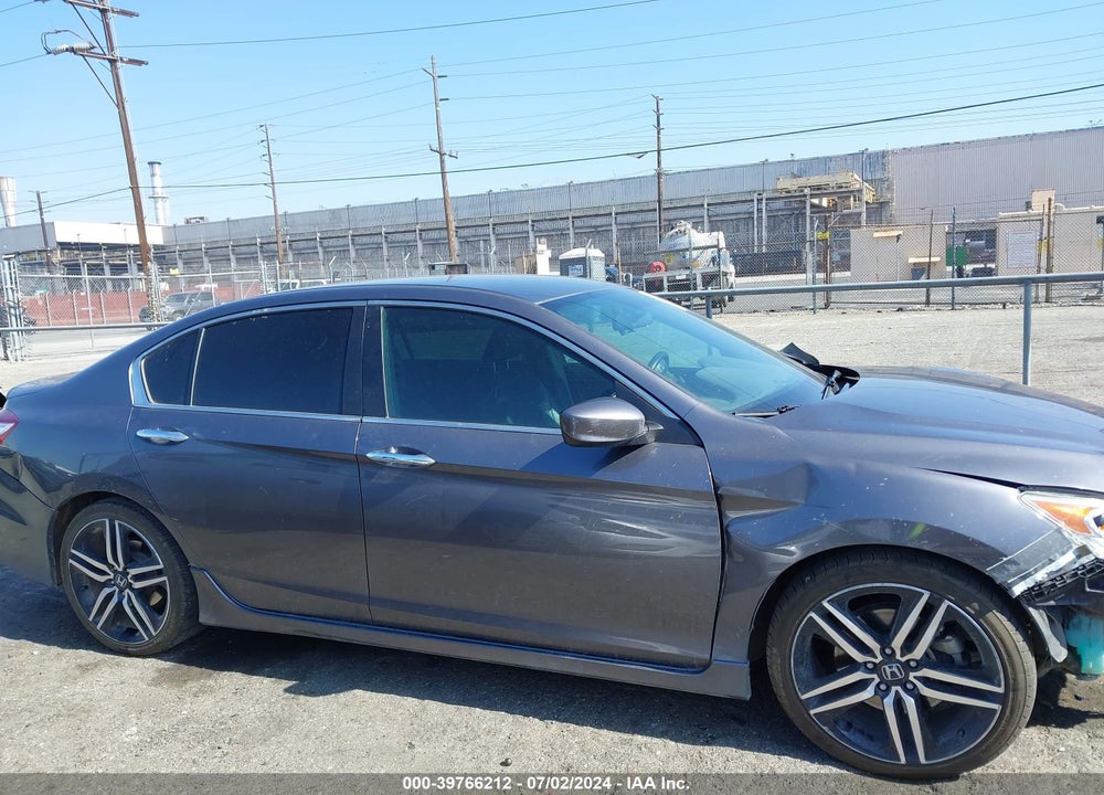 2017 HONDA ACCORD SPORT VIN: 1HGCR2F5XHA264724