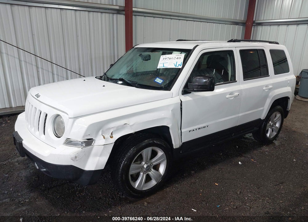 2014 JEEP PATRIOT LATITUDE VIN: 1C4NJRFB2ED855444