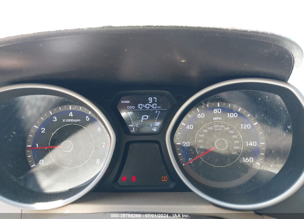 2011 HYUNDAI ELANTRA GLS (ULSAN PLANT) VIN: KMHDH4AE3BU096354