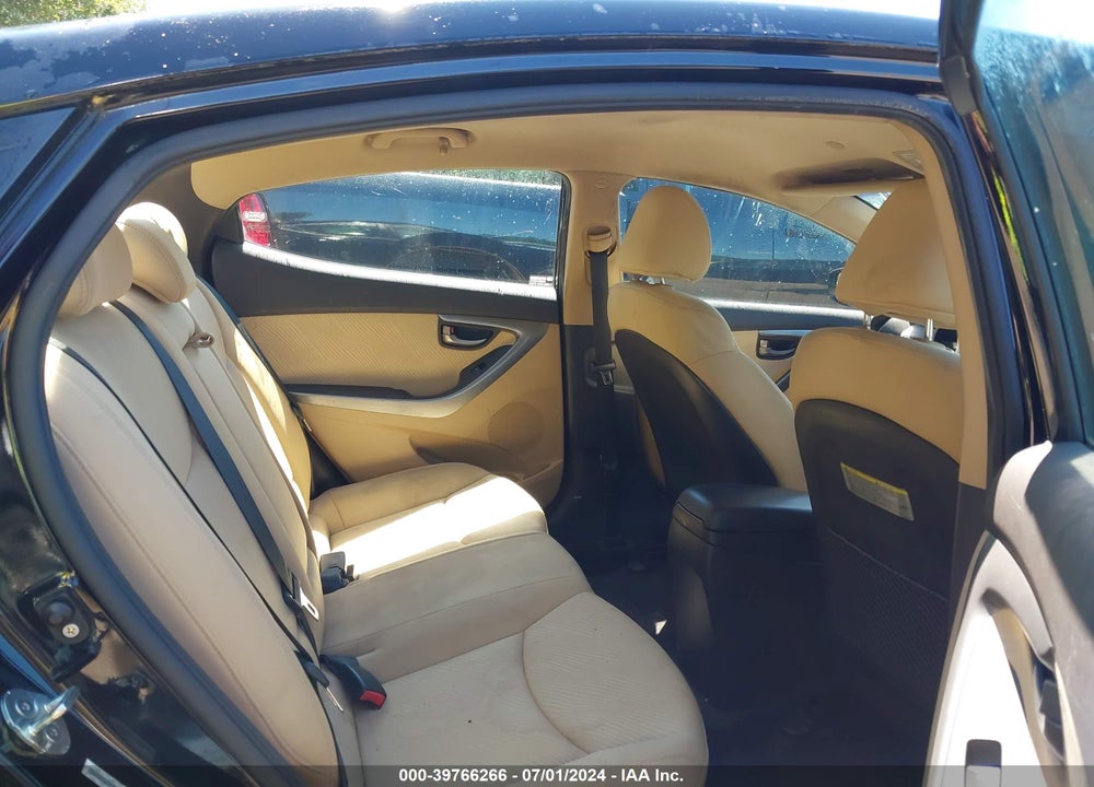 2011 HYUNDAI ELANTRA GLS (ULSAN PLANT) VIN: KMHDH4AE3BU096354