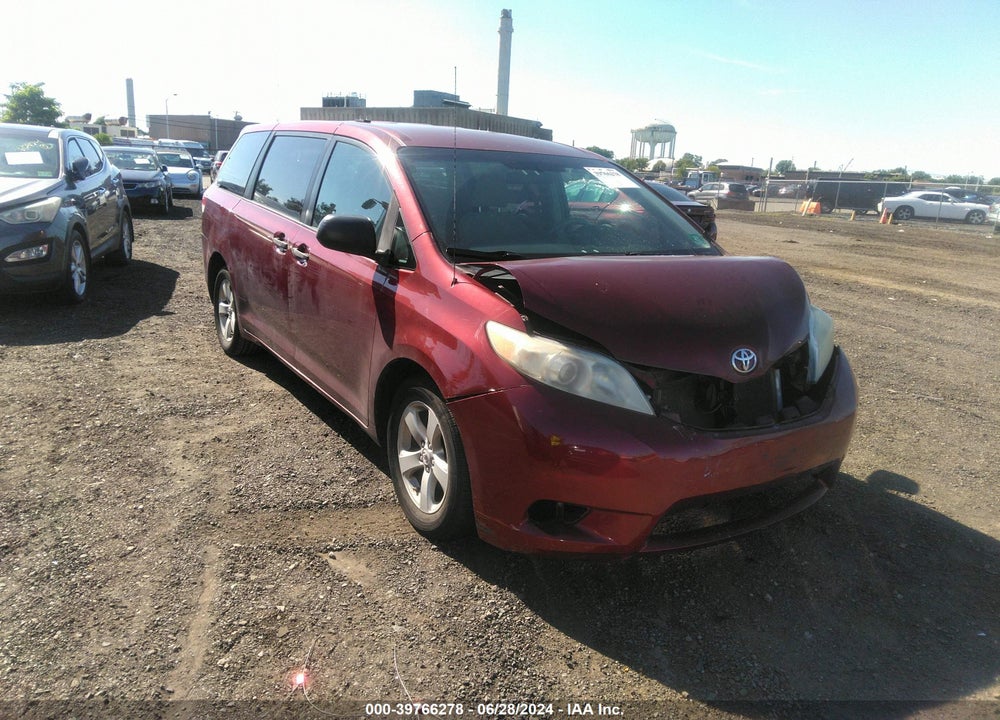 2011 TOYOTA SIENNA BASE V6 VIN: 5TDZK3DC1BS077211