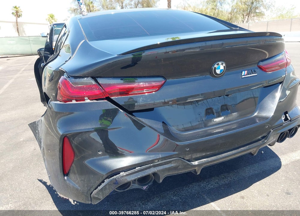 2022 BMW M8 GRAN COUPE COMPETITION VIN: WBSGV0C03NCG97421