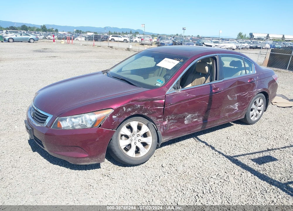 2008 HONDA ACCORD 2.4 EX-L VIN: 1HGCP26818A036501