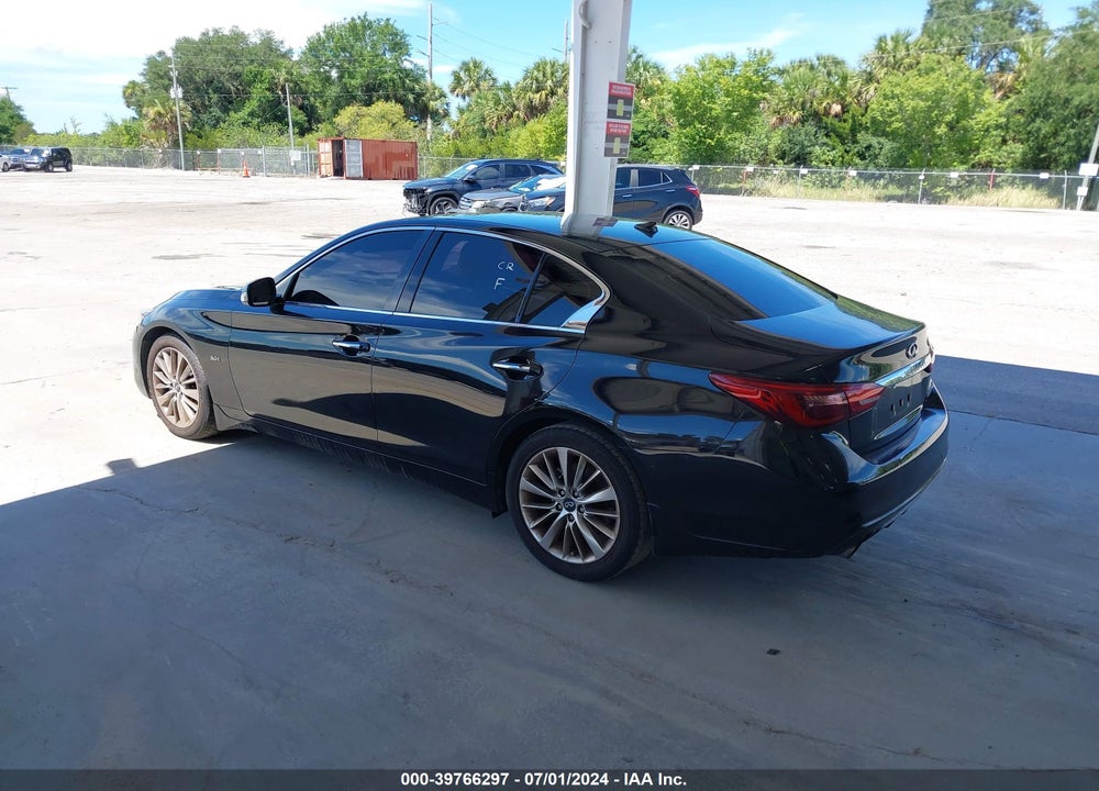 2018 INFINITI Q50 3.0T LUXE VIN: JN1EV7AP9JM361641