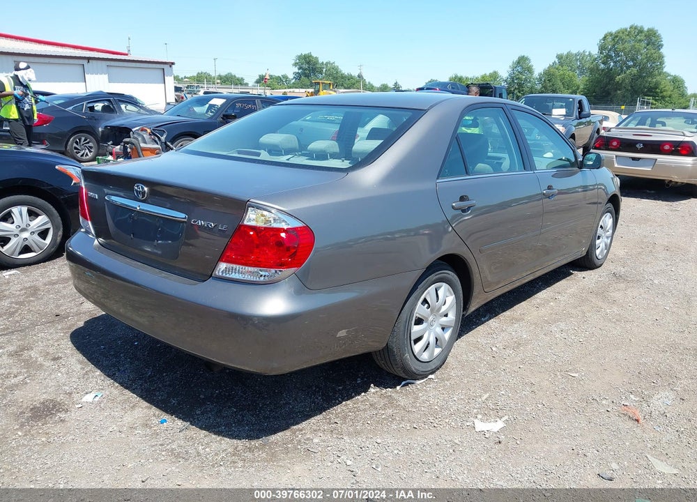 2005 TOYOTA CAMRY LE VIN: 4T1BE32K25U522442