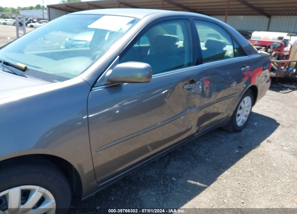 2005 TOYOTA CAMRY LE VIN: 4T1BE32K25U522442