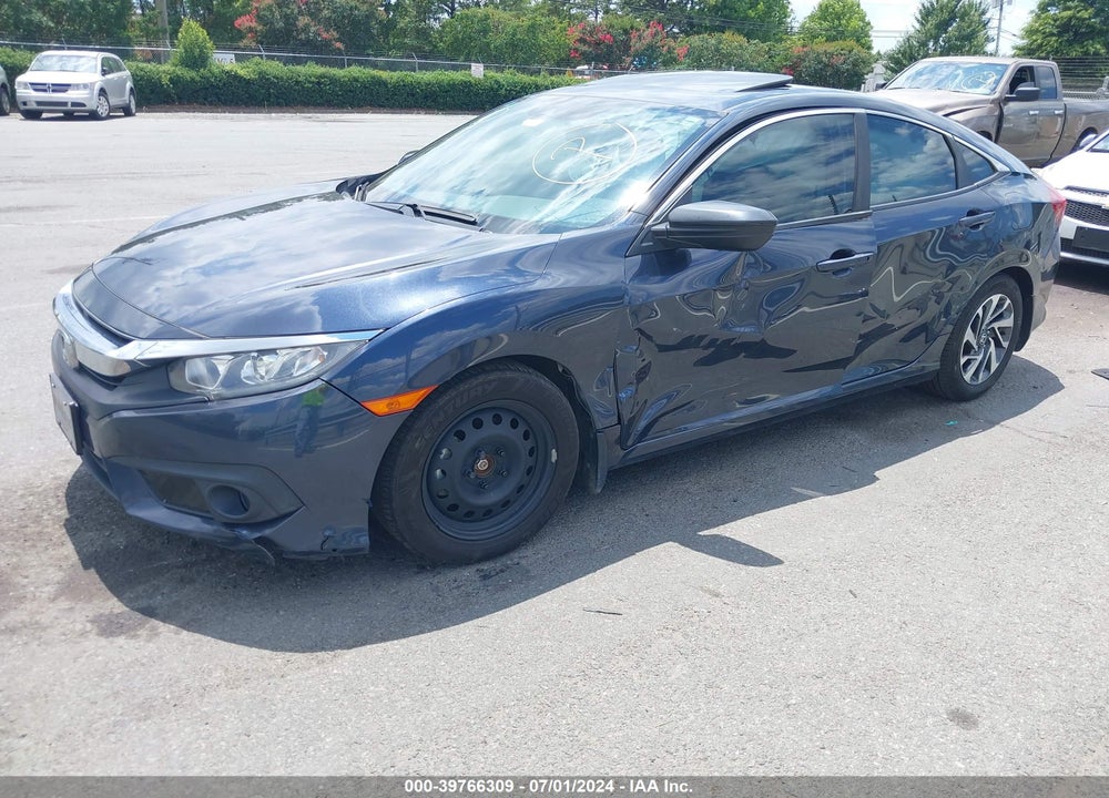 2017 HONDA CIVIC EX VIN: 19XFC2F85HE041933