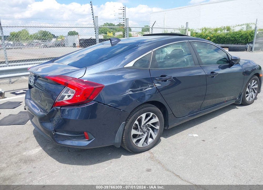 2017 HONDA CIVIC EX VIN: 19XFC2F85HE041933