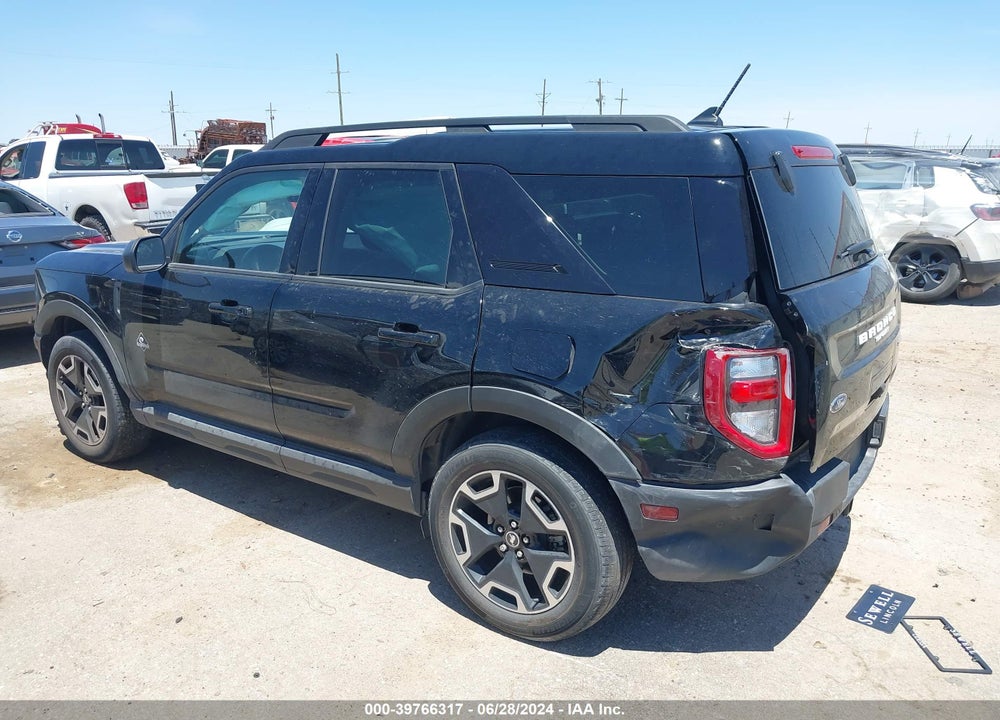 2021 FORD BRONCO SPORT OUTER BANKS VIN: 3FMCR9C67MRB32696