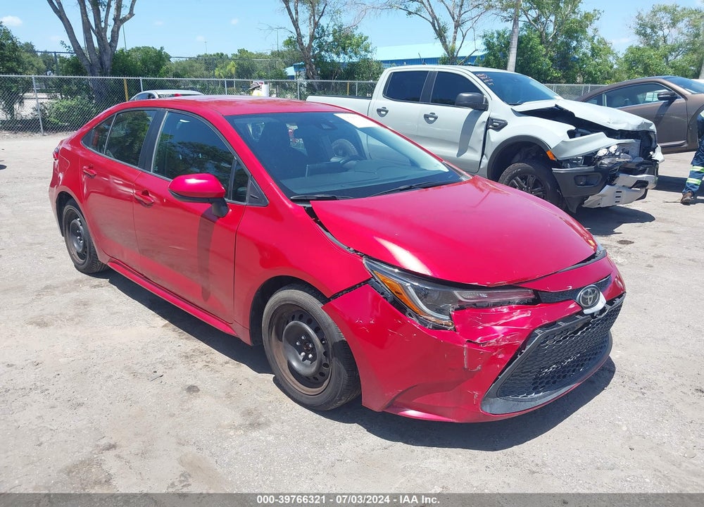 2020 TOYOTA COROLLA LE VIN: 5YFEPRAE3LP034928