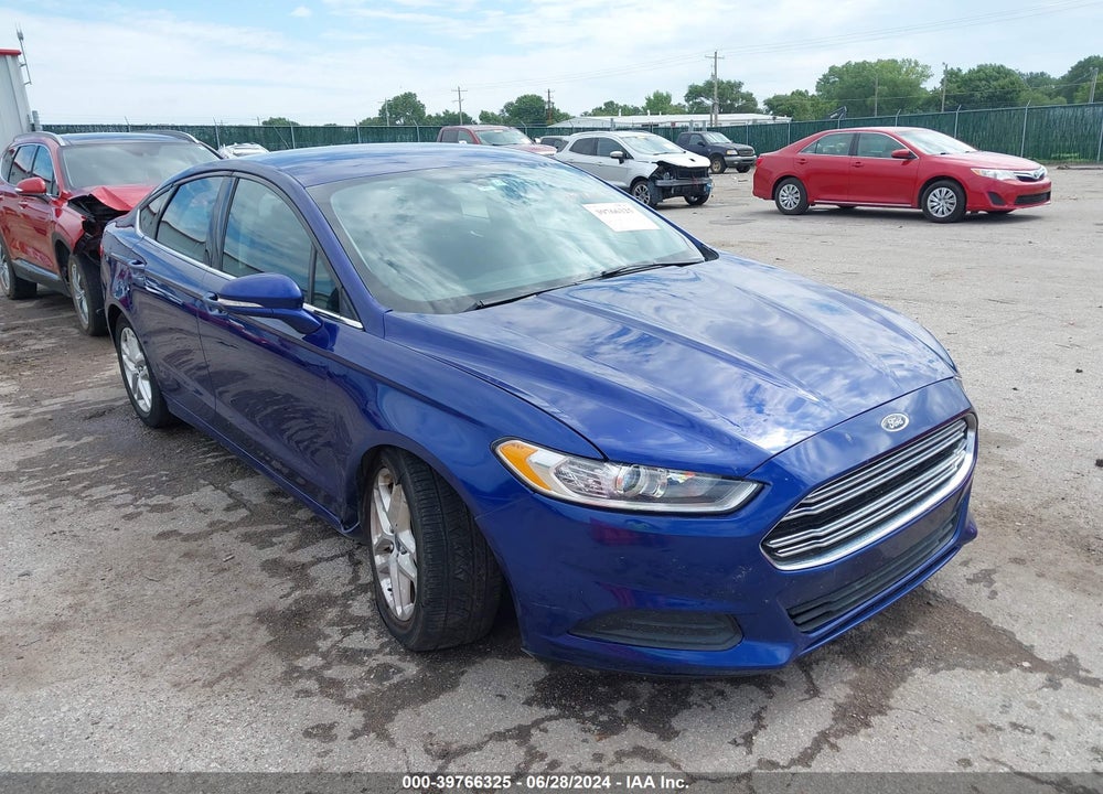 2013 FORD FUSION SE VIN: 3FA6P0H74DR304323