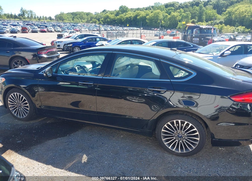 2018 FORD FUSION TITANIUM VIN: 3FA6P0D93JR181701