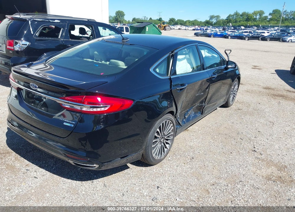 2018 FORD FUSION TITANIUM VIN: 3FA6P0D93JR181701