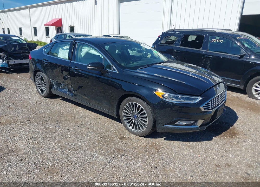 2018 FORD FUSION TITANIUM VIN: 3FA6P0D93JR181701