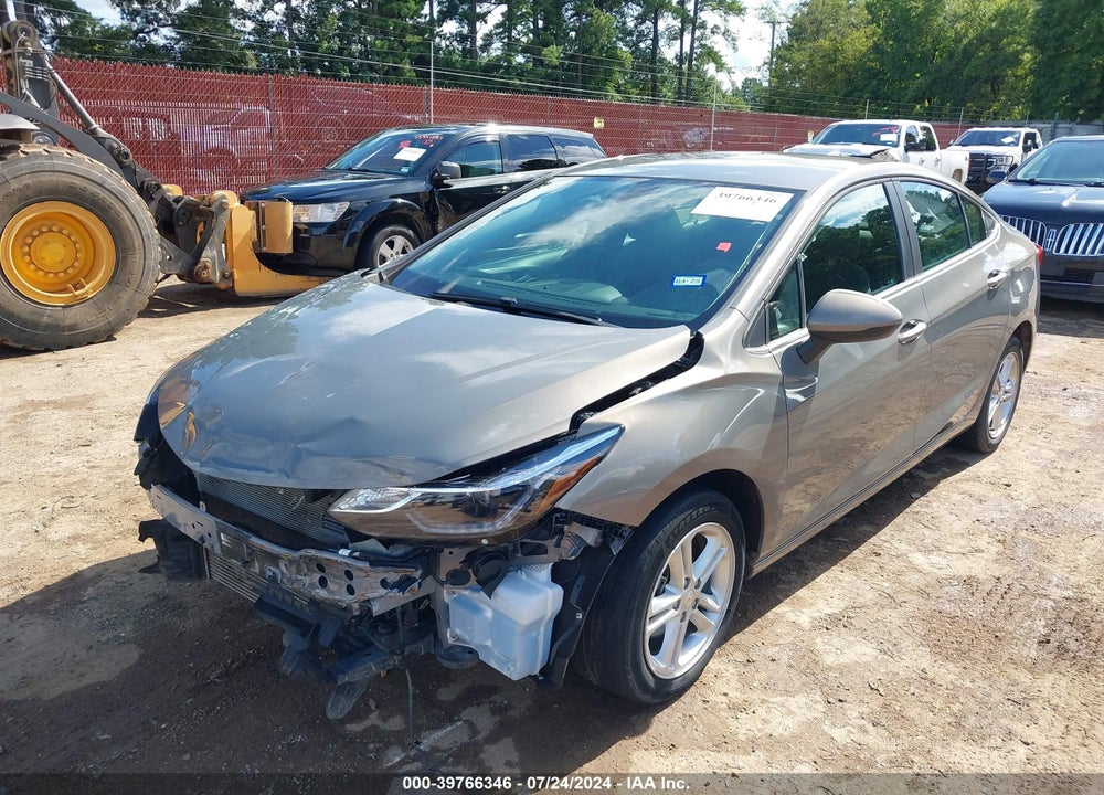 2018 CHEVROLET CRUZE LT AUTO VIN: 1G1BE5SM8J7196505