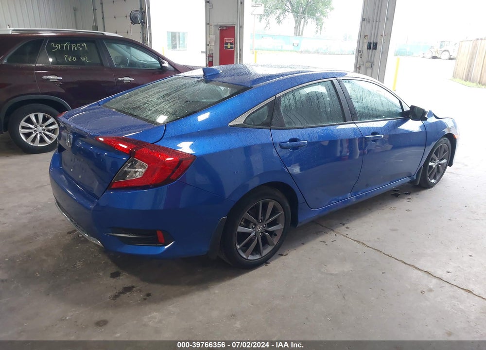 2021 HONDA CIVIC EX VIN: 19XFC1F30ME009383