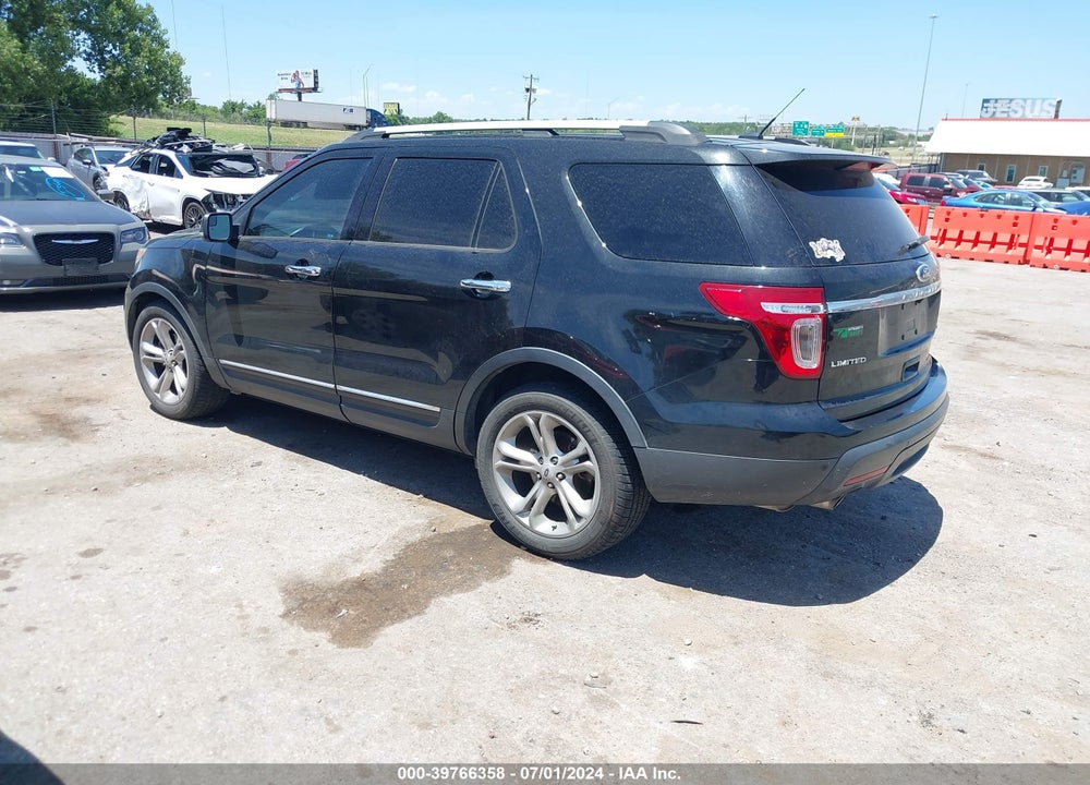 2013 FORD EXPLORER LIMITED VIN: 1FM5K7F80DGA98820