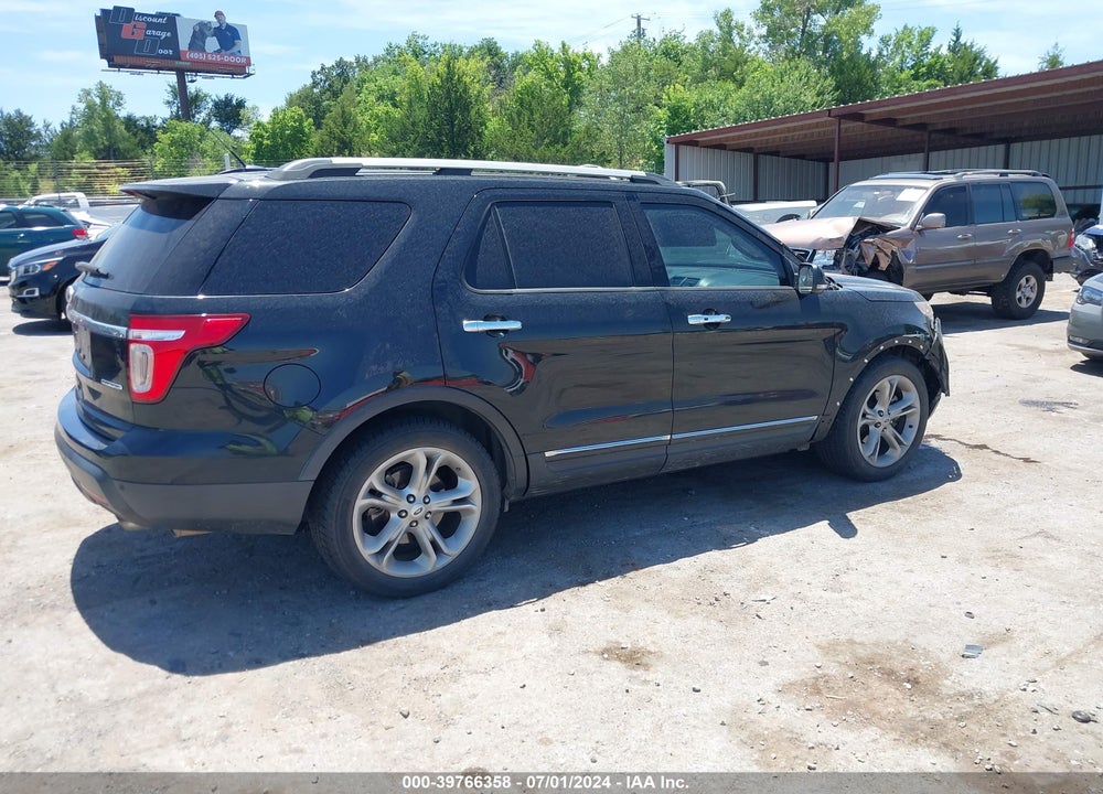 2013 FORD EXPLORER LIMITED VIN: 1FM5K7F80DGA98820