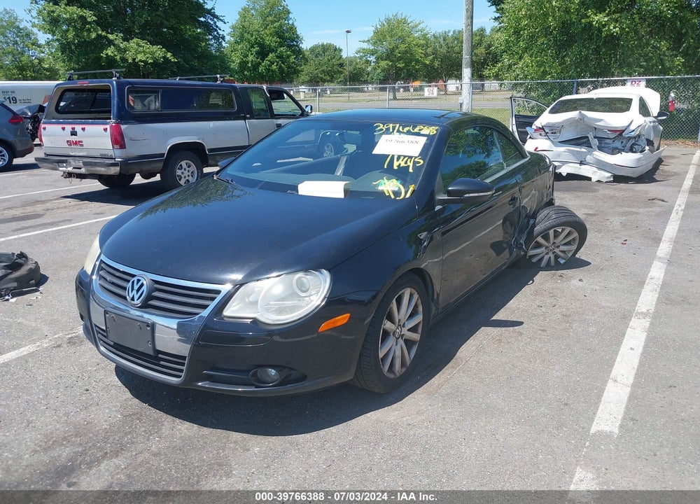 2009 VOLKSWAGEN EOS KOMFORT VIN: WVWAA71F59V021357