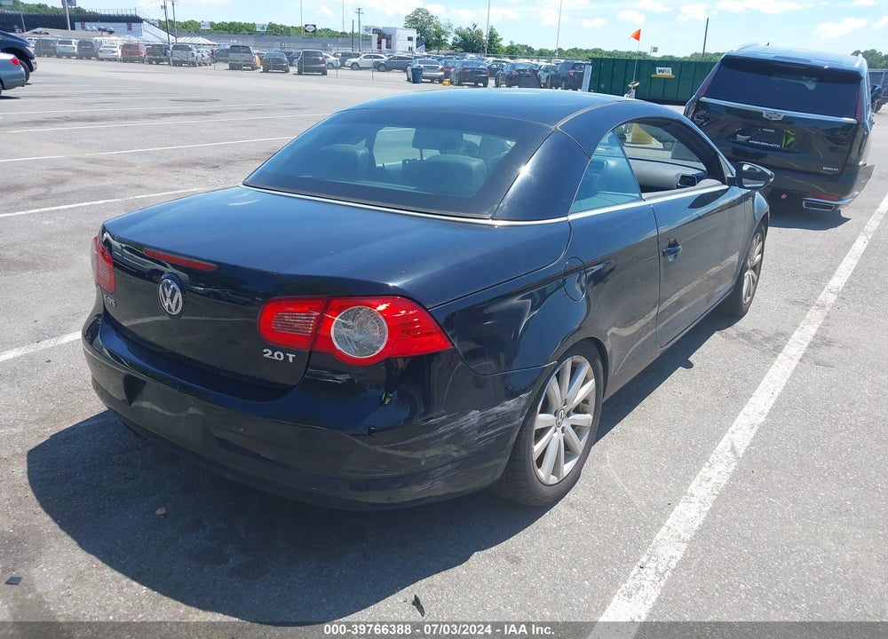 2009 VOLKSWAGEN EOS KOMFORT VIN: WVWAA71F59V021357