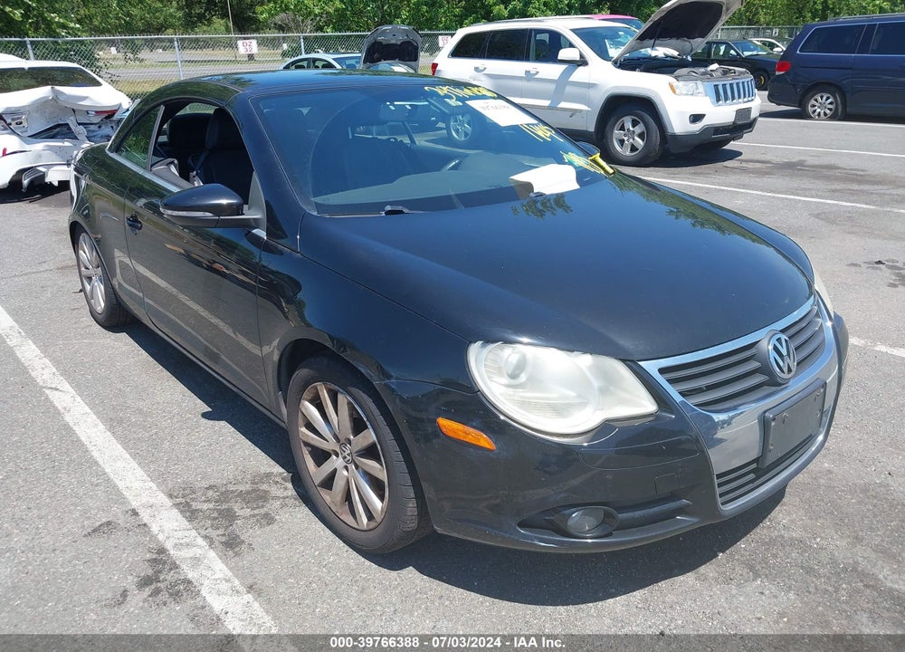 2009 VOLKSWAGEN EOS KOMFORT VIN: WVWAA71F59V021357