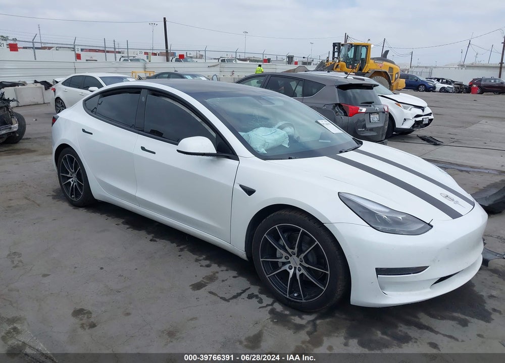 2021 TESLA MODEL 3 STANDARD RANGE PLUS REAR-WHEEL DRIVE VIN: 5YJ3E1EA7MF867358
