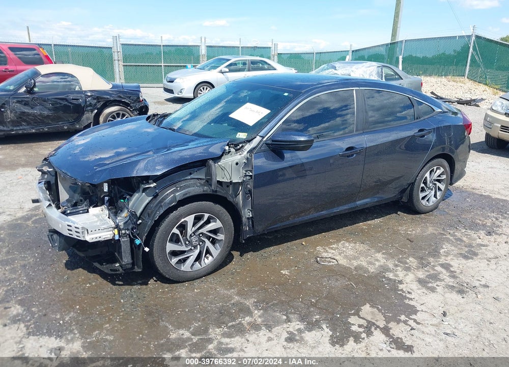 2016 HONDA CIVIC EX VIN: 19XFC2F7XGE206204