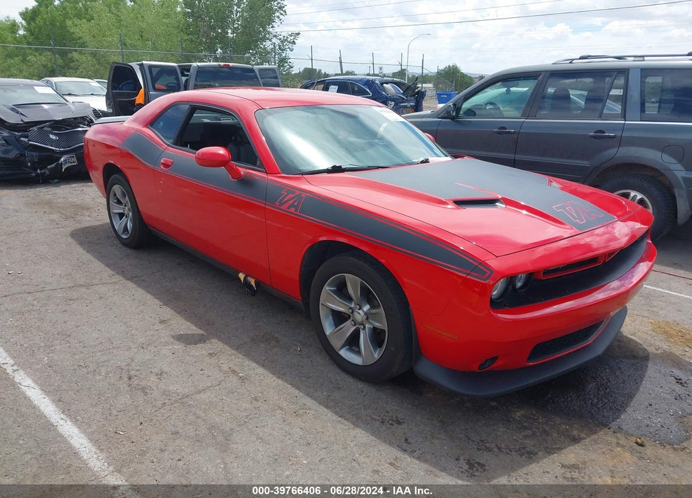 2015 DODGE CHALLENGER SXT VIN: 2C3CDZAG1FH707800
