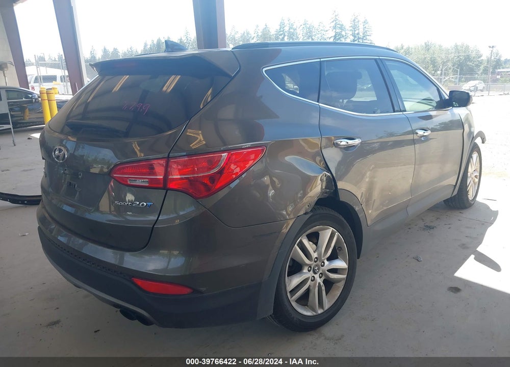 2013 HYUNDAI SANTA FE SPORT 2.0T VIN: 5XYZU3LA8DG083937