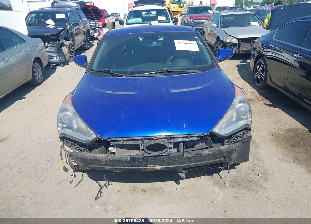 2013 HYUNDAI VELOSTER TURBO W/BLACK VIN: KMHTC6AE5DU175081