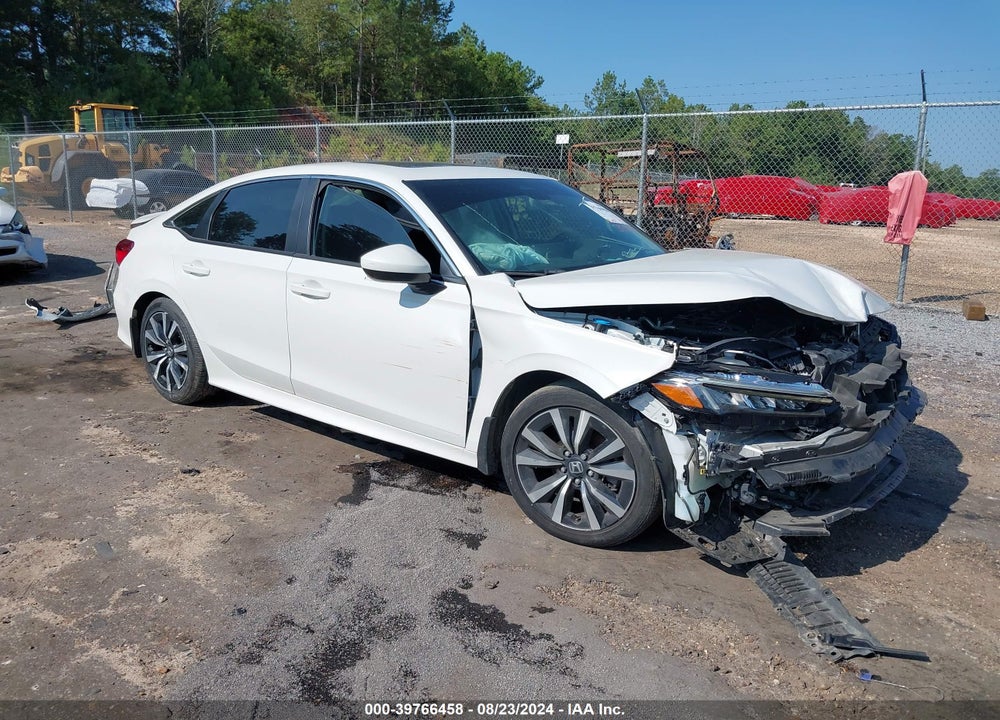 2022 HONDA CIVIC EX VIN: 2HGFE1F75NH326208