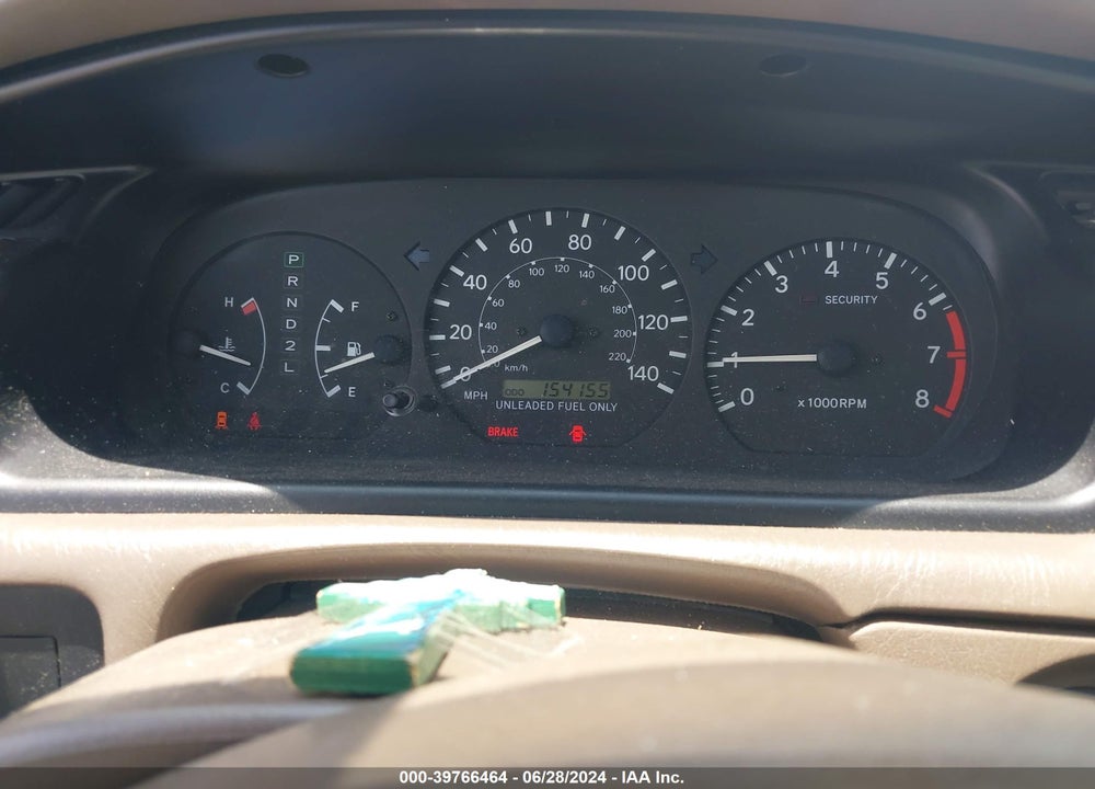 1999 TOYOTA CAMRY XLE VIN: 4T1BG28K6XU511832