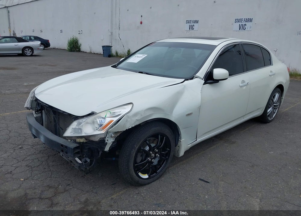 2007 INFINITI G35X VIN: JNKBV61F77M821792