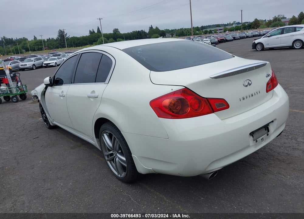 2007 INFINITI G35X VIN: JNKBV61F77M821792