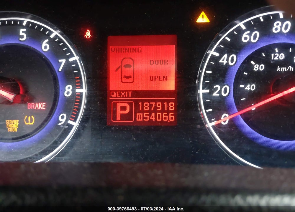 2007 INFINITI G35X VIN: JNKBV61F77M821792