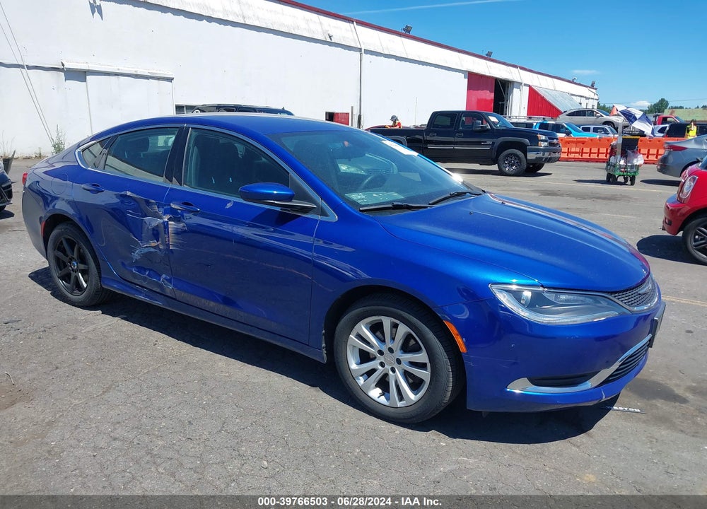 2016 CHRYSLER 200 LIMITED VIN: 1C3CCCAB0GN122848