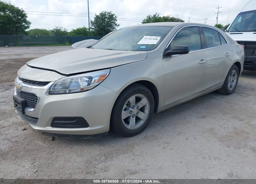 2014 CHEVROLET MALIBU 1LS VIN: 1G11B5SL6EF293936