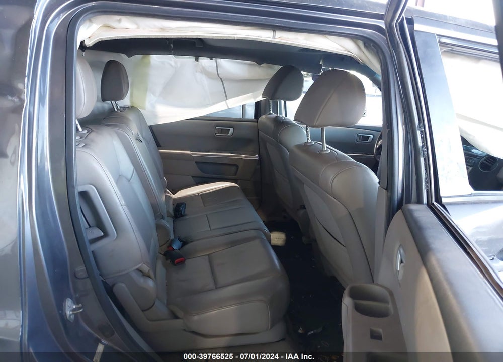 2014 HONDA PILOT EX-L VIN: 5FNYF4H56EB006144