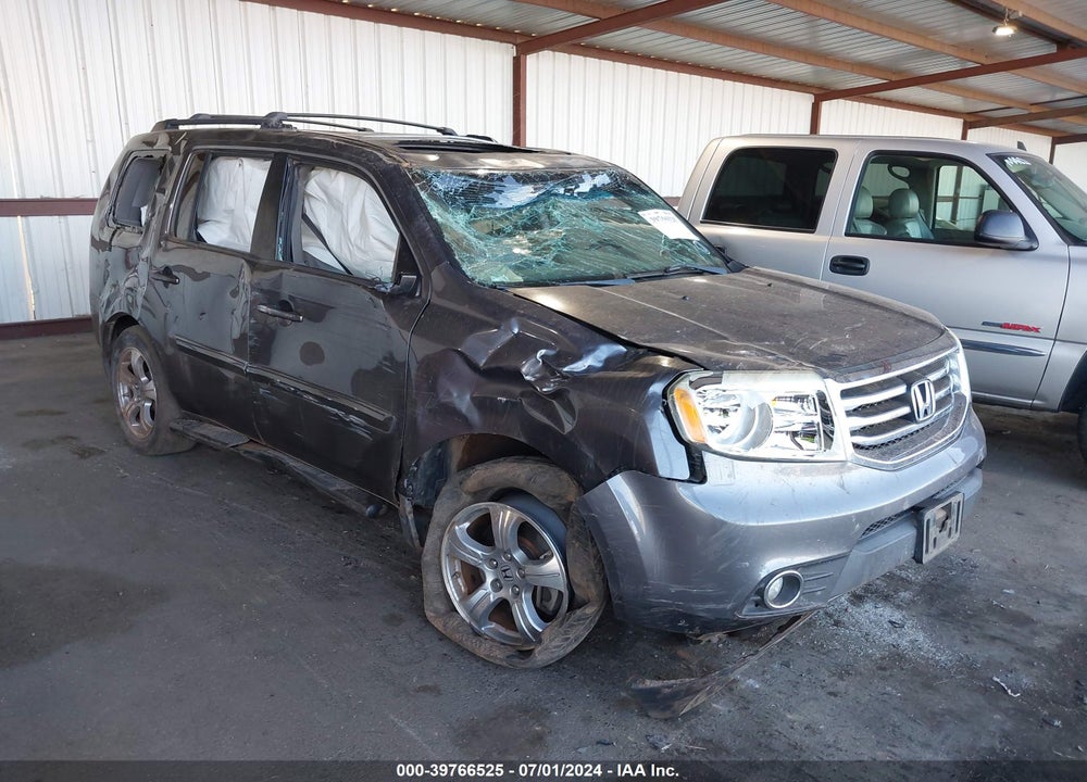 2014 HONDA PILOT EX-L VIN: 5FNYF4H56EB006144