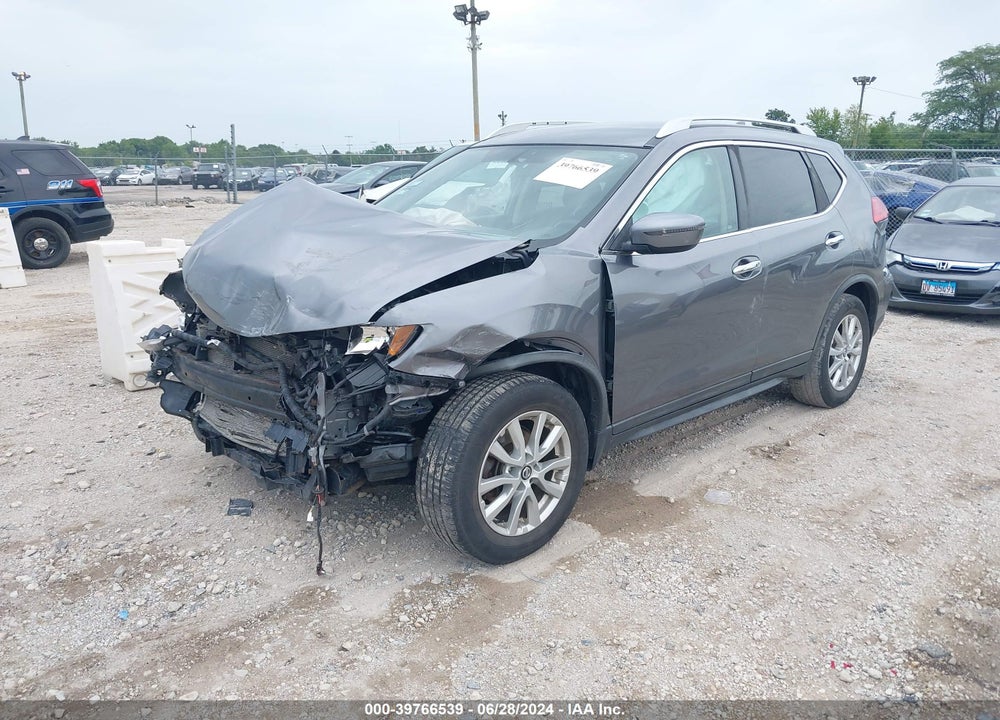 2017 NISSAN ROGUE SV VIN: KNMAT2MV0HP607189