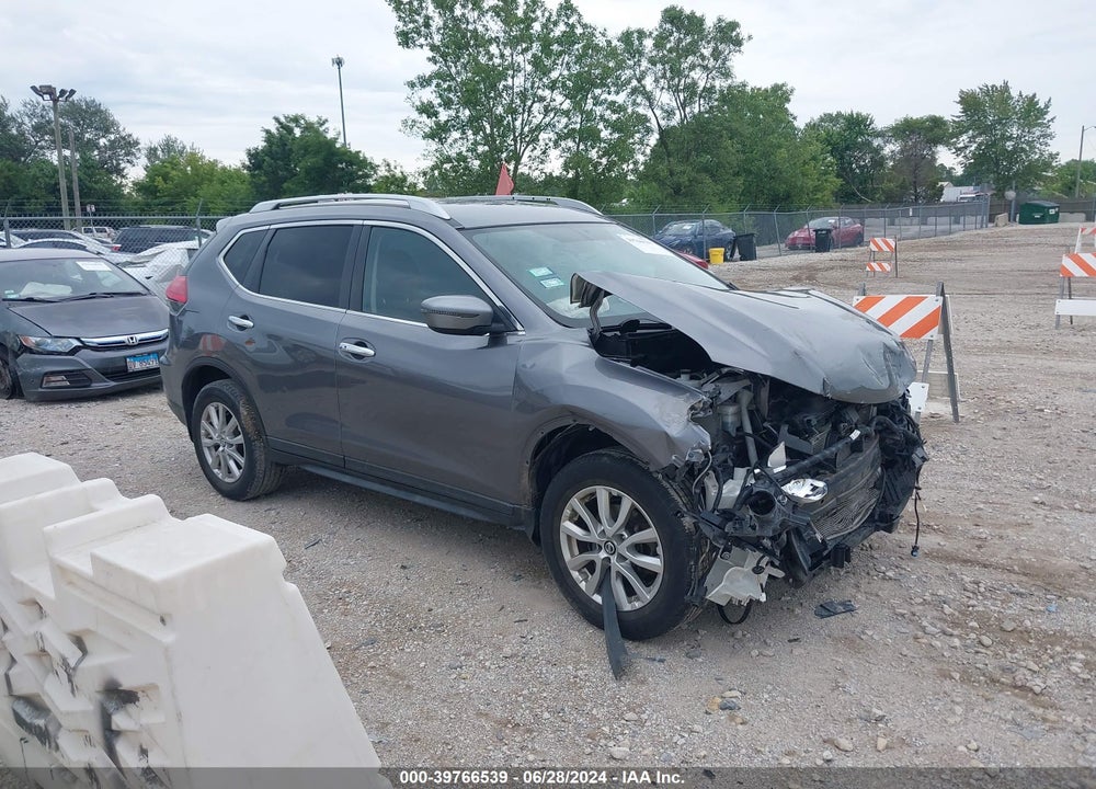 2017 NISSAN ROGUE SV VIN: KNMAT2MV0HP607189