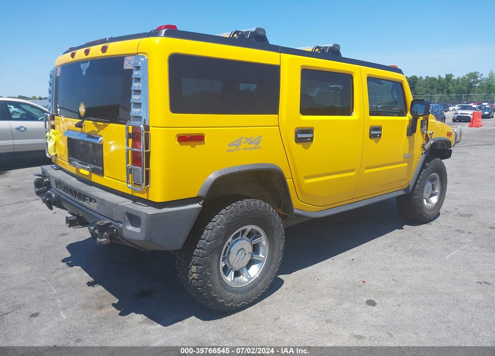 2005 HUMMER H2 SUV VIN: 5GRGN23U65H103442