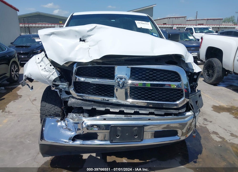 2019 RAM 1500 CLASSIC TRADESMAN 4X4 5'7 BOX VIN: 3C6RR7KT7KG725534