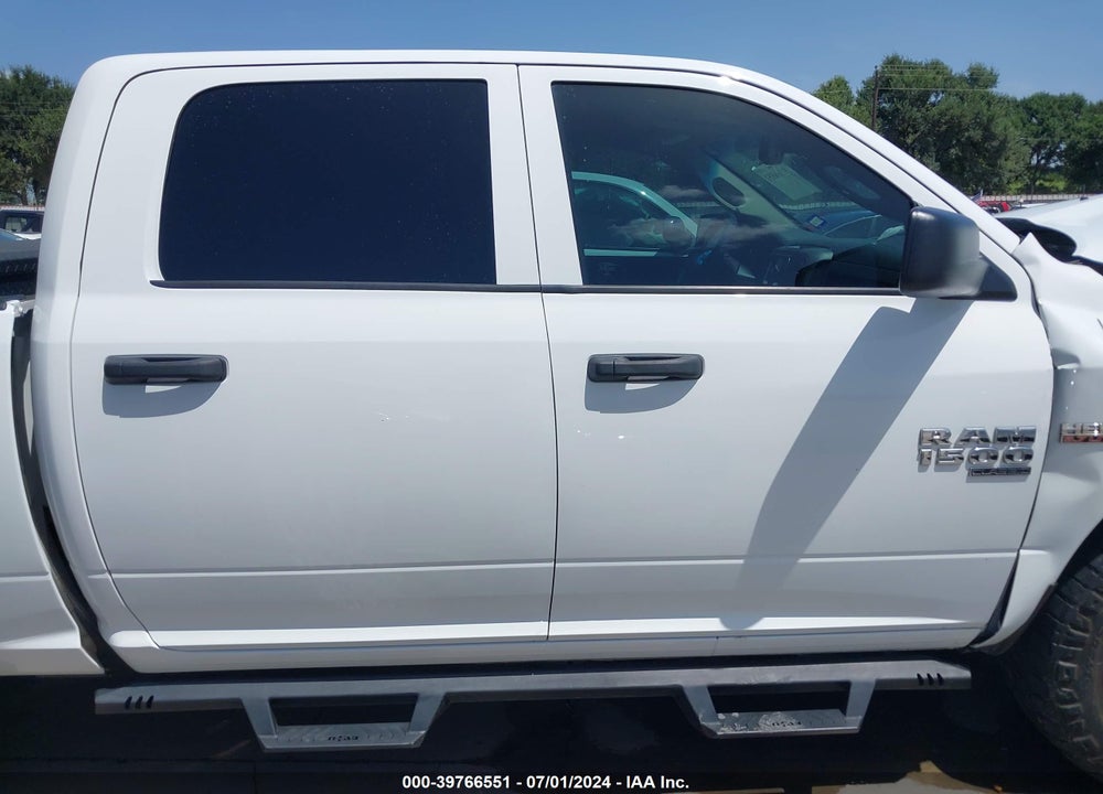 2019 RAM 1500 CLASSIC TRADESMAN 4X4 5'7 BOX VIN: 3C6RR7KT7KG725534