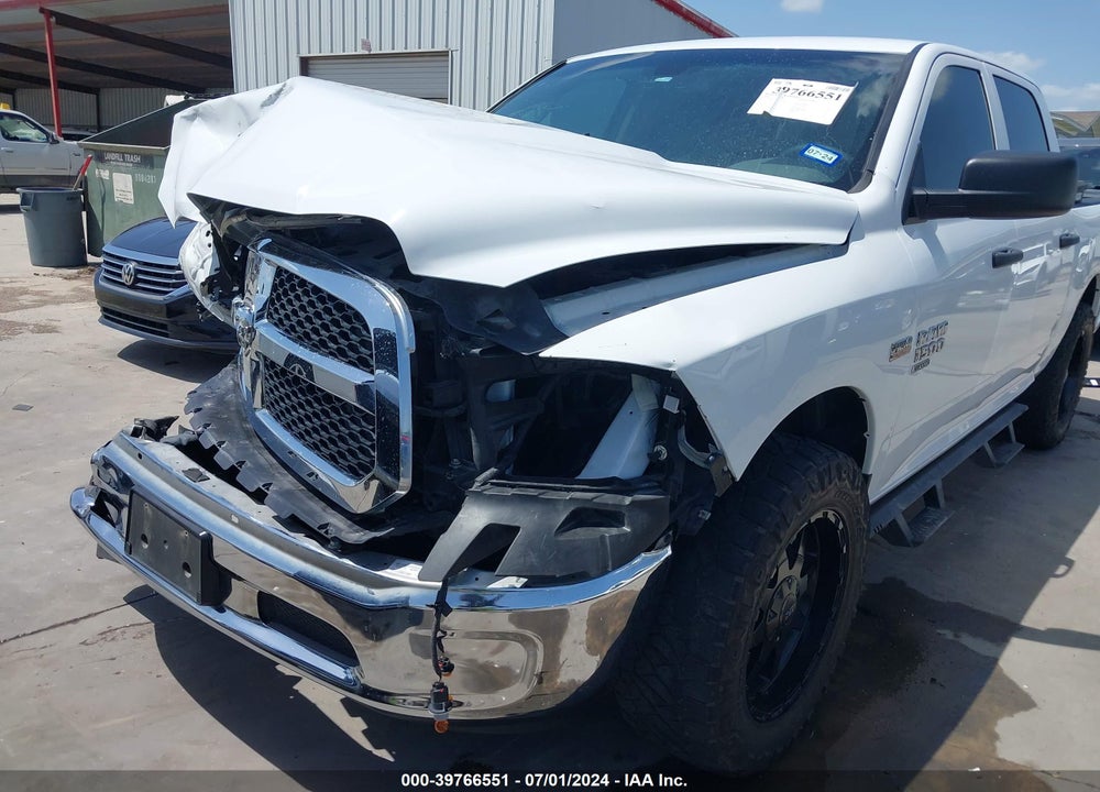 2019 RAM 1500 CLASSIC TRADESMAN 4X4 5'7 BOX VIN: 3C6RR7KT7KG725534
