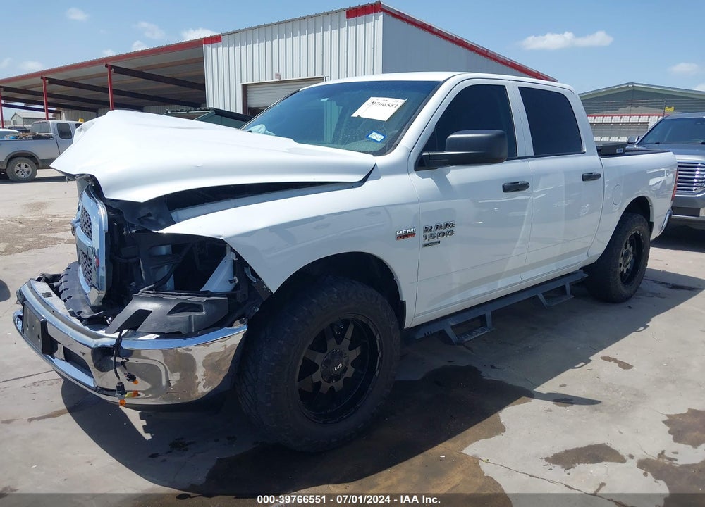 2019 RAM 1500 CLASSIC TRADESMAN 4X4 5'7 BOX VIN: 3C6RR7KT7KG725534